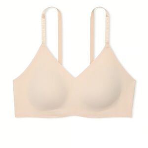 Victoria's Secret Pink lightly lined wireless padded bralette bra size large